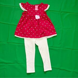 Isaac Mizrahi Girls 2 Piece Size 24 Months NEW